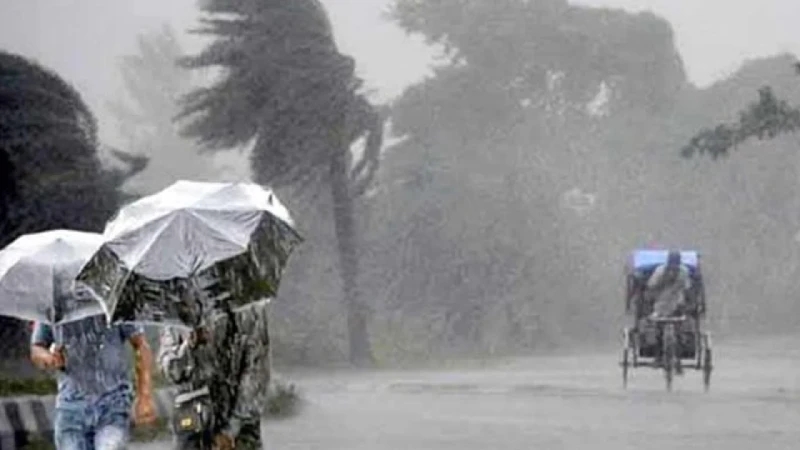 সাতটি জেলায় সর্বোচ্চ ৬০ কিমি বেগে ঝড় ও বজ্রসহ বৃষ্টির আভাস